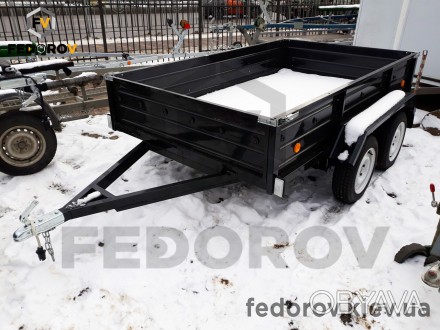 Прицеп легковой двухосный 1500х2500х400, для легкового авто Киев - FEDOROV
 
Рам. . фото 1