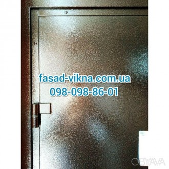 Дверь для любимого дома Рама: профтруба 60х40+термомост 16мм. 
Толщина рамы 76м. . фото 4
