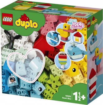 Лего Lego Duplo Коробка-сердце 10909. Київ. фото 1 Лего Lego Duplo Коробка-сердце 10909. Київ. фото 1