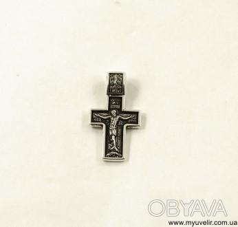 Крест Православный С Иисусом
 Данное изделие мы можем изготовить из золота 585 п. . фото 1