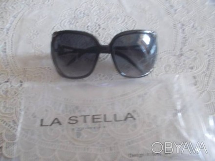 Фирменные солнцезащитные очки от LA STELLA c металлическими элементами. Отличная. . фото 1