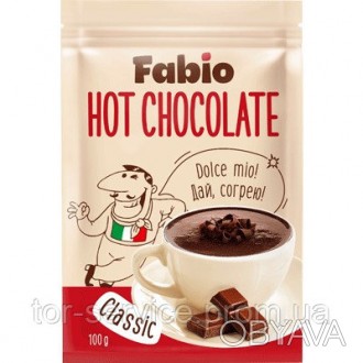 
	
	Горячий шоколад Fabio Classic
	Состав: сахар, какао-порошок алкализованный,к. . фото 1