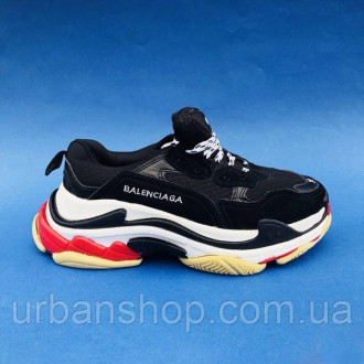 ВЗУТТЯ BALENCIAGA BALENCIAGA TRIPLE S BLACK. . фото 2