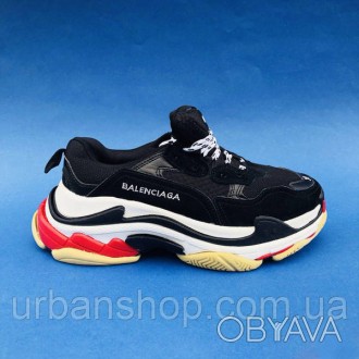 ВЗУТТЯ BALENCIAGA BALENCIAGA TRIPLE S BLACK. . фото 1