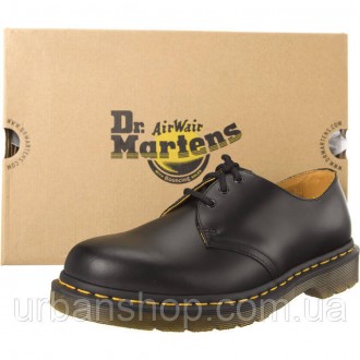 Туфлі і босоніжки Dr.Martens 1461 Black (DM10085001 11837002) чорні мартенси, ма. . фото 9