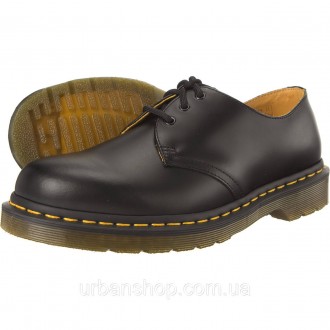 Туфлі і босоніжки Dr.Martens 1461 Black (DM10085001 11837002) чорні мартенси, ма. . фото 3