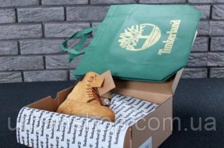 Взуття унісекс Timberland нубукові без хутра "Жовті" р. 36-45 11951. . фото 5