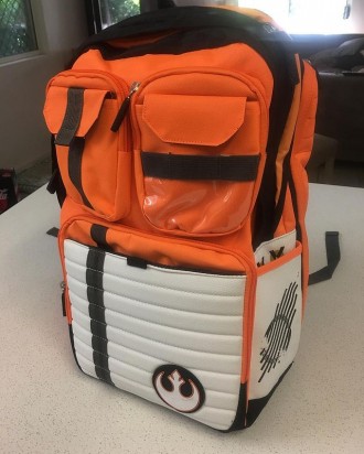 Рюкзак с логотипом Альянса Повстанцев из Звездных войн.
Большой, вместительный . . фото 5