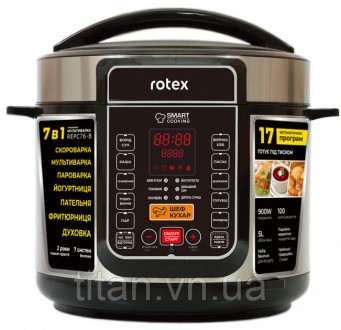 Мультиварка-скороварка ROTEX REPC76-B. Вінниця. фото 1 Мультиварка-скороварка ROTEX REPC76-B. Вінниця. фото 1