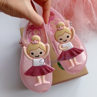 Туфельки на девочку Мини Мелисса Mini Melissa Балеринка Розовый. Киев. фото 1 Туфельки на девочку Мини Мелисса Mini Melissa Балеринка Розовый. Киев. фото 1