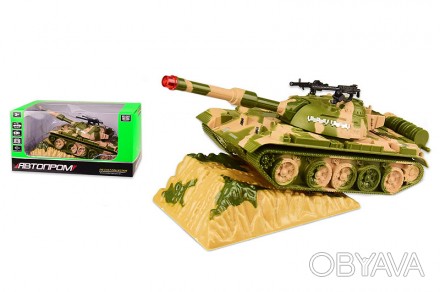 Дитяча іграшка Автопром "Воєнний танк" металевий 21.5*10.5*10.5 см, хакі 2202
Ди. . фото 1