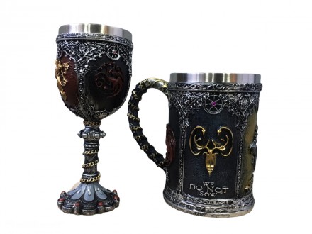 Подарочный Набор Кружка Чашка Бокал 3D Игра Престолов Game Of Thrones Бафомет По. Киев. фото 1 Подарочный Набор Кружка Чашка Бокал 3D Игра Престолов Game Of Thrones Бафомет По. Киев. фото 1