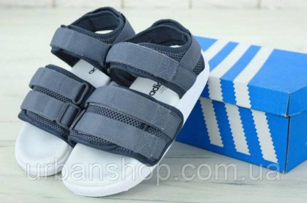 Сандалі жіночі Adidas sandal "сірі" Р. 36-40 11911. . фото 2