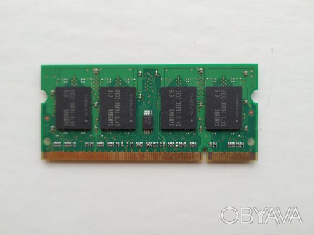 Оперативна пам'ять для ноутбука Samsung SoDimm DDR2 512mB PC5300, фото 2