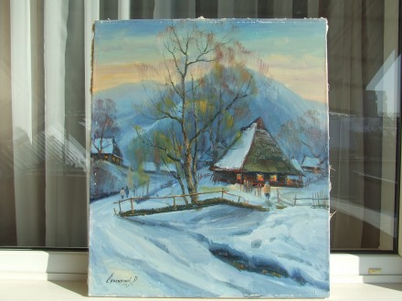 Нар.худ.укр. СВАЛЯВЧИК В. х.м. раз. 70х60 см. 2008 год Закарпатская школа. Ужгор. Ужгород. фото 1 Нар.худ.укр. СВАЛЯВЧИК В. х.м. раз. 70х60 см. 2008 год Закарпатская школа. Ужгор. Ужгород. фото 1