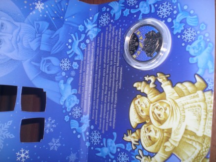 юбилейные монеты Украины 5 гривен в.16.54.д.35мм.т.75.000.год 2016.серия вне сер. . фото 2