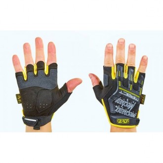 Перчатки тактические с открытыми пальцами MECHANIX (р-р M-XL,черный-желтый ). Київ. фото 1 Перчатки тактические с открытыми пальцами MECHANIX (р-р M-XL,черный-желтый ). Київ. фото 1