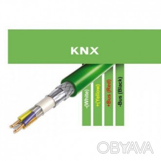 KNX-кабель 2х2х0.8 зелёный, 100м, Hager
Кабель TG018 применяется для транспортир. . фото 1
