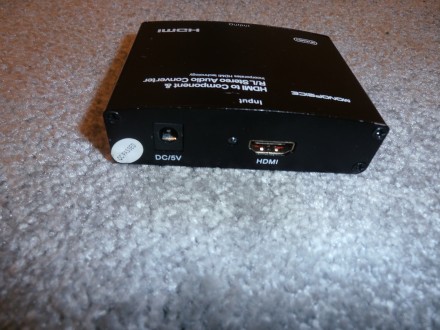 Monoprice MYCH01 Конвертер HDMI в компонентое видео YPbPr и R / L стерео аудио
. . фото 12