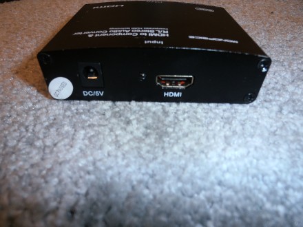 Monoprice MYCH01 Конвертер HDMI в компонентое видео YPbPr и R / L стерео аудио
. . фото 13