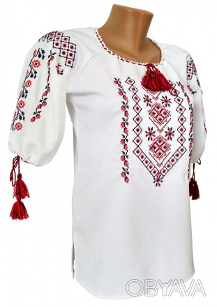 Стильная женская вышиванка в украинском стиле
Мода вышивка выполнена в свободном. . фото 1