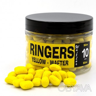 Революционные бойлы Рингерс желтого цвета в версии Slim в известной версии Choco. . фото 1