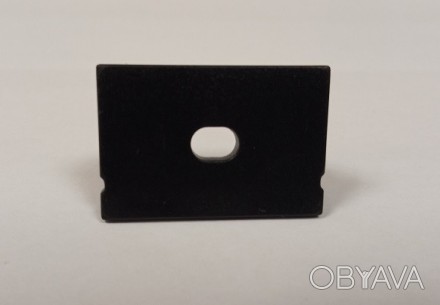 Торцевая заглушка для черного накладного алюминиевого профиля ЛП-20АВ
 Техническ. . фото 1