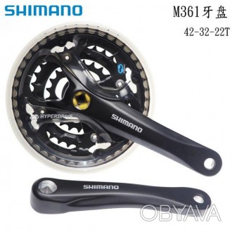 FC-M361 original Shimano 8 S 24 S шатуны компоненты велосипеда MTB горный велоси. . фото 1