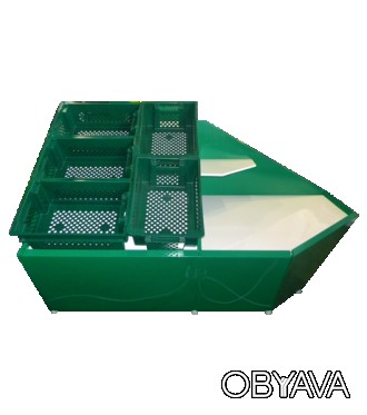 Стеллаж для овощей островной Ристел 1400х600