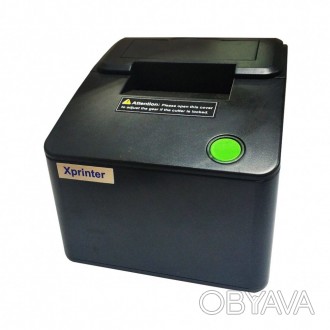 Главная особенность принтера чеков Xprinter XP-С58Е, встроенный обрезчик чеков. . . фото 1