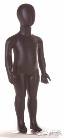 CHD-10 Манекен детский безликий черный Данная модель детского манекена выгодно п. . фото 1