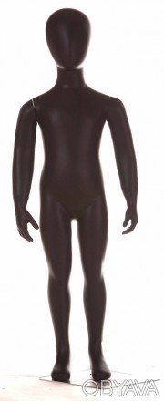 CHD-11 Манекен детский безликий черный 106см Данная модель детского манекена выг. . фото 1