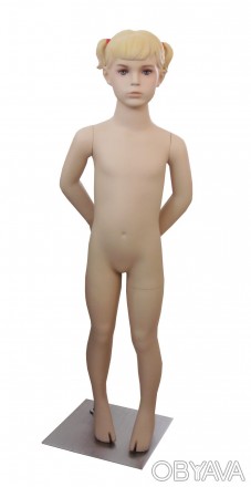 Ch-7 Манекен детский телесный реалистичный (девочка 110см) Данная модель детског. . фото 1