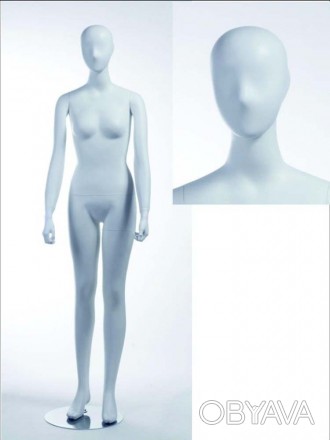 AE-5 Манекен женский белый реалистичный реалистично продемонстрирует одежду ваше. . фото 1