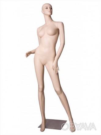 AA-1 Манекен женский телесный реалистичный (без парика) реалистично продемонстри. . фото 1