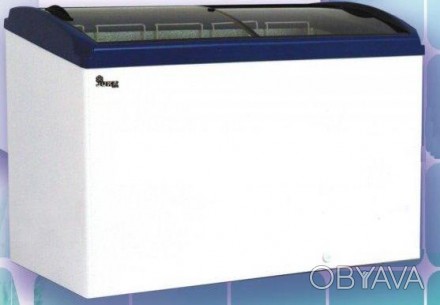 
Морозильный ларь с гнутым закаленным термическим стеклом Juka M300S прост в экс. . фото 1