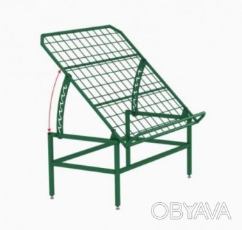 Стеллаж для овощей с регулируемым углом наклона