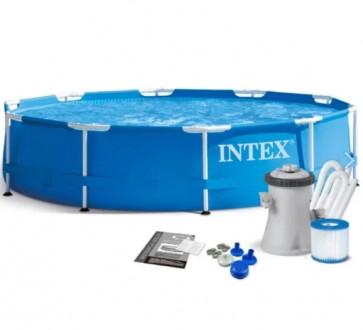 Каркасный бассейн Intex 28202, 305 x 76 см (фильтр-насос 1250 л/ч). Одесса. фото 1 Каркасный бассейн Intex 28202, 305 x 76 см (фильтр-насос 1250 л/ч). Одесса. фото 1