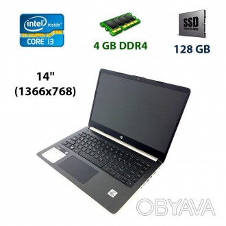 Назначение Новый ноутбук HP 14-DQ1038WM с экраном 14" (1366х768) TN на базе проц. . фото 1