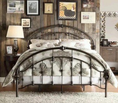 Кованые кровати - лучшее решение для спальни! Мы предлагаем Вам разные стили ков. . фото 9