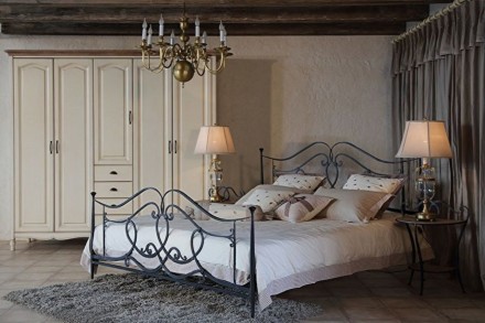 Кованые кровати - лучшее решение для спальни! Мы предлагаем Вам разные стили ков. . фото 8