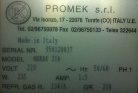 Сокоохладитель Promek Break 216. 
В отличном состоянии, колбы из поликарбоната.. . фото 9