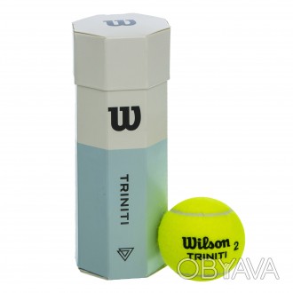Мяч для большого тенниса WILSON TRINITI	
идеально подходят как для тренировок, т. . фото 1