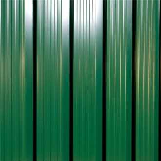 Характеристики
 Материал: окрашенная оцинкованная сталь
 Цвет: зеленый с белым
Д. . фото 5