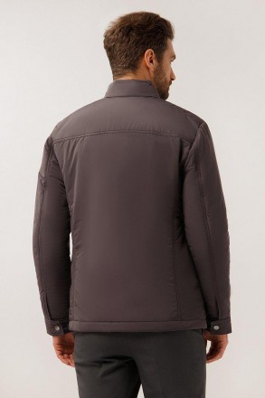 Короткая мужская куртка от финского бренда Finn Flare. Изделие прямого кроя, зас. . фото 4