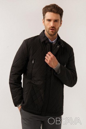 Стеганая куртка мужская классическая от финского бренда Finn Flare дает оптималь. . фото 1