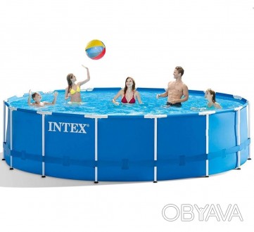 Каркасный бассейн Intex, 457х122 см (чаша, каркас)
Каркасный бассейн Intex 28242. . фото 1