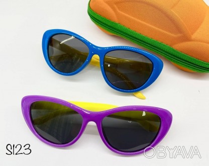 Очки детские солнцезащитные
✔️Гибкие ✔️Неломайки
Пол унисекс 
защита от ультрафи. . фото 1