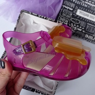 Сандалии на девочку Мини Мелисса Mini Melissa Мороженое Розовый. Киев. фото 1 Сандалии на девочку Мини Мелисса Mini Melissa Мороженое Розовый. Киев. фото 1