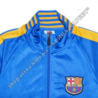 Купить спортивный костюм футбольный для мальчика Барселона Blue в Киеве. Купить . . фото 8